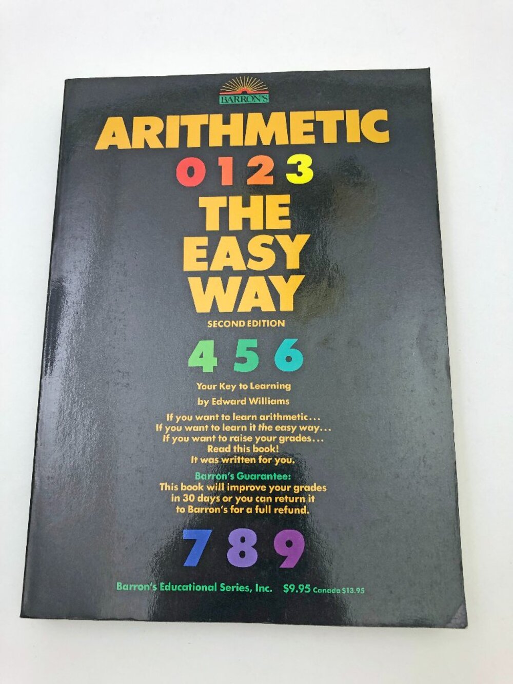 Arithmetic The Easy Way 2nd Edition Edward Williams Barron's Educational PB